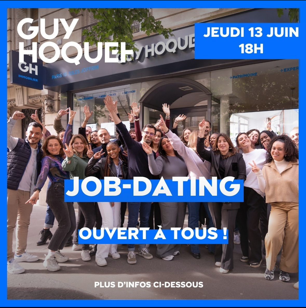 image de l'article Job dating Guy Hoquet ce jeudi 13 juin ! 🏠 